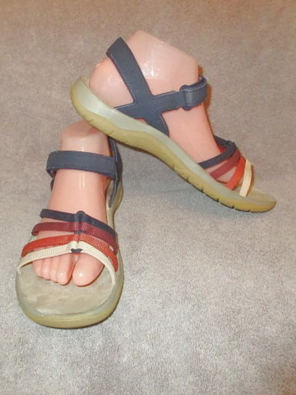 Teva Elzada Sandals Womens 41 10 Comfort Cushion Ankle Strap Outdoor Hiking Boho